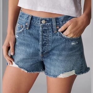 NWT Denim Forum The Ex Boyfriend Shorts from Aritzia